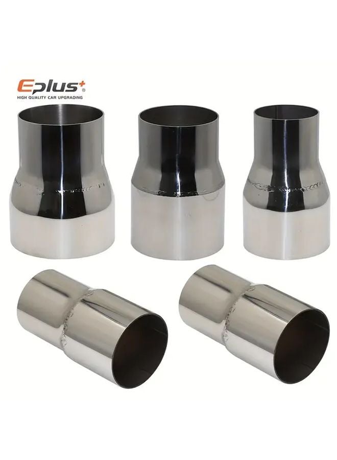 Stainless Steel Exhaust Pipe Reducer Adapter 38MM To 48MM OD Universal Fit - Image 1